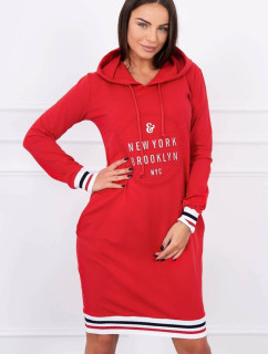 Šaty Brooklyn červené
