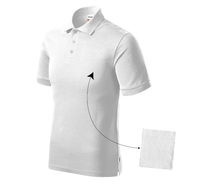 Resist Heavy Polo Shirt white 00 (značka)