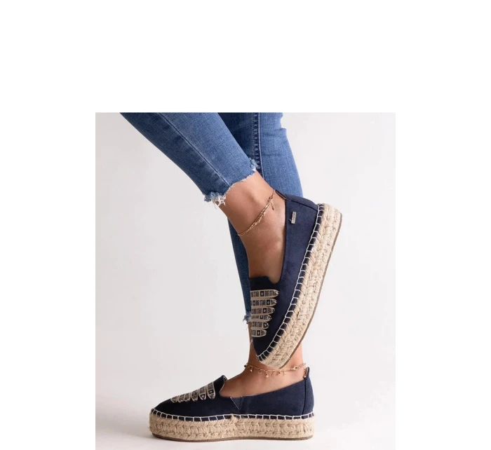 Espadrilky JJ274889 tmavomodré - Big Star