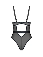 Dámské body Teddy černé model 22097958 - Obsessive Dámské body Teddy černé model 22097958 - Obsessive