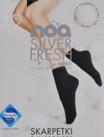 Ponožky z mikrovlákna s iónmi striebra