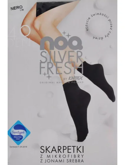 Ponožky z mikrovlákna s iónmi striebra Ponožky z mikrovlákna s iónmi striebra