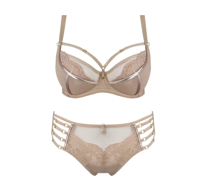 Dámske nohavičky brazilky DEZIRO 19025 BEIGE