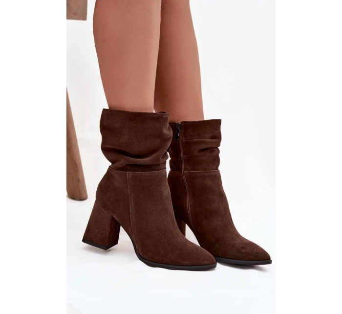 Topánky na podpätku model 220192 Step in style