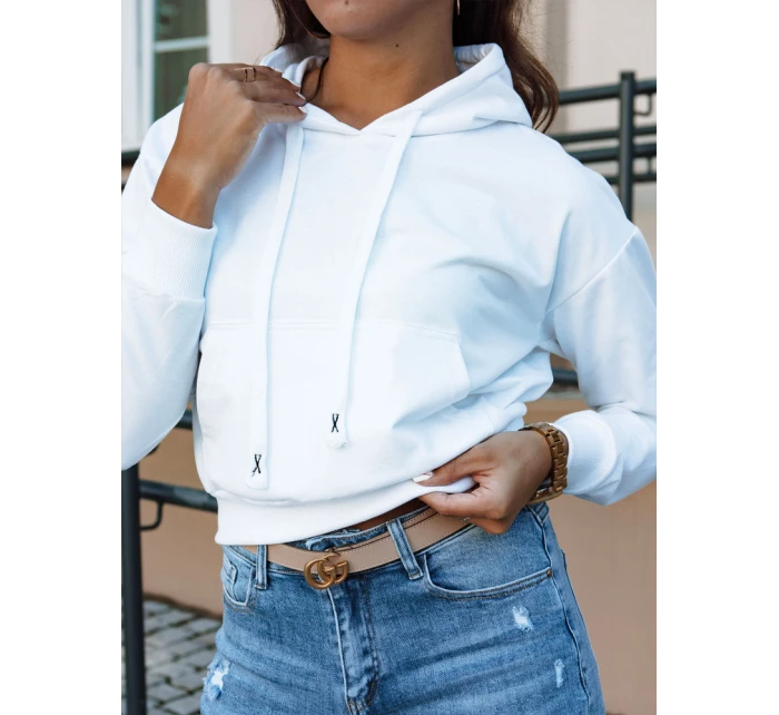 Dámská mikina bílá Dstreet model 21978512 - FashionStreet