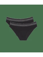 Dámske nohavičky Feel of Modal Tai 2P - BLACK - black 0004 - TRIUMPH