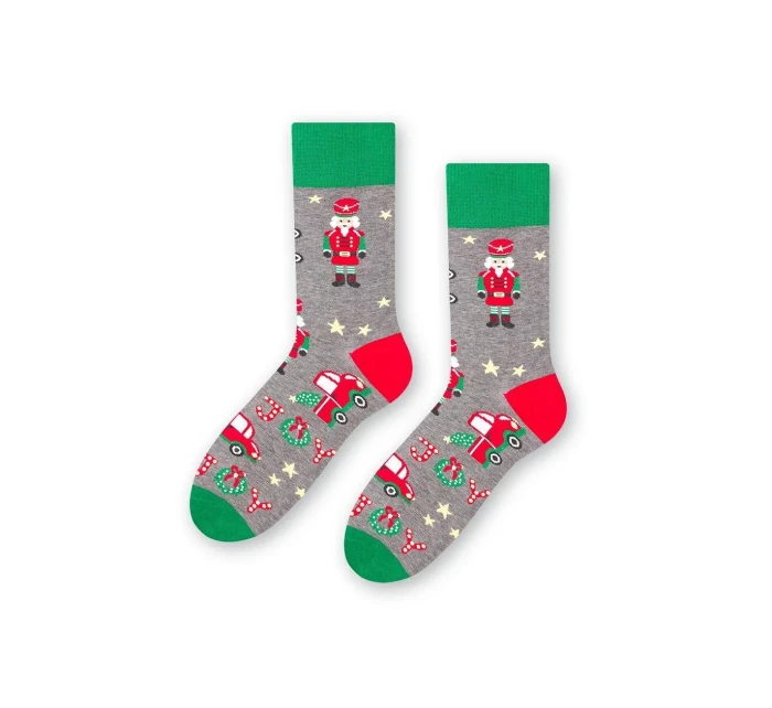 Pánské vánoční ponožky model 21327636 4146 - Steven Pánské vánoční ponožky model 21327636 4146 - Steven
