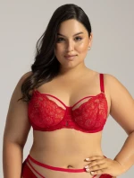 Polovyztužená dámská podprsenka semi soft model 20807221 Maxi - Ava Polovyztužená dámská podprsenka semi soft model 20807221 Maxi - Ava