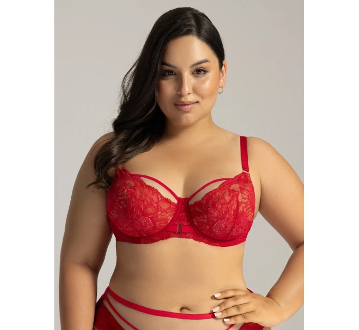 Polovyztužená dámská podprsenka semi soft model 20807221 Maxi - Ava Polovyztužená dámská podprsenka semi soft model 20807221 Maxi - Ava