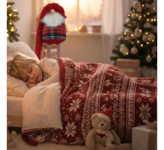 SKRZAT GNOM DEKORACYJNY NA  CZERWONY model 21833241