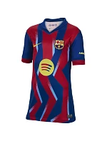 Detský dres Nike FC Barcelona Stadium 25/26 tmavo modrá a červená FZ1307 432 Detský dres Nike FC Barcelona Stadium 25/26 tmavo modrá a červená FZ1307 432