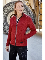 JN Dámská pracovní pletená fleece bunda Solid 02.0 white model 22493564 - Daiber