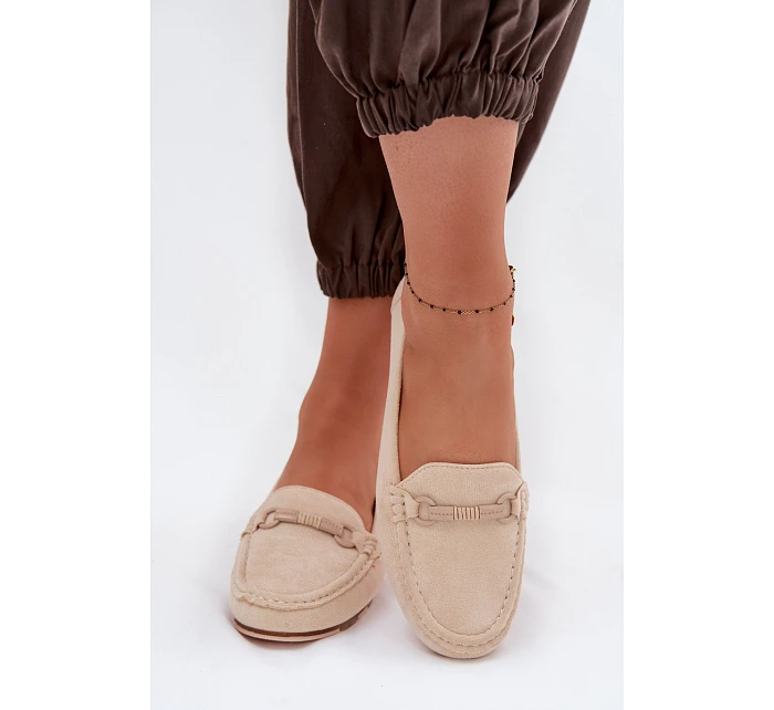 Dámské mokasíny ploché béžové Olisa Dámské mokasíny ploché béžové Olisa