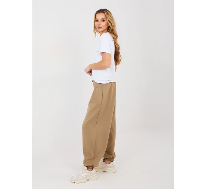 Spodnie IT SP model 21902612 ciemny bezowy - FPrice