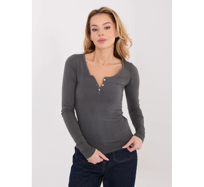 Blúzka WT BZ A1175.98 grafitová