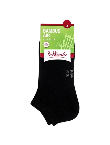 Krátké dámské bambusové ponožky BAMBUS AIR model 15436206 INSHOE SOCKS černá - Bellinda Krátké dámské bambusové ponožky BAMBUS AIR model 15436206 INSHOE SOCKS černá - Bellinda