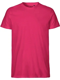 Neutral O 61001 Pánske tričko z bio bavlny 77.6101 ružové