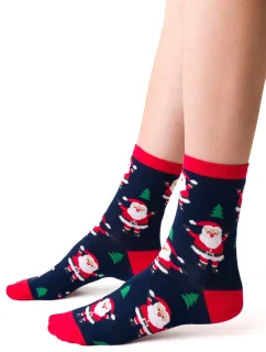 Steven Merry Christmas 136 kolor:granatowy