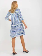 Dámske šaty D73771M30214F tmavo modré - FPrice