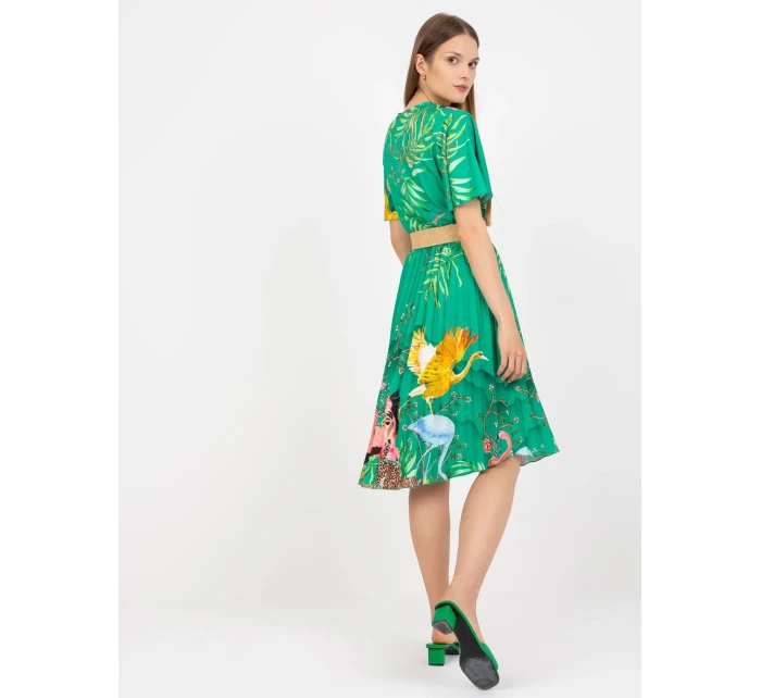 Šaty DHJ SK model 17445564 zelených - FPrice Šaty DHJ SK model 17445564 zelených - FPrice