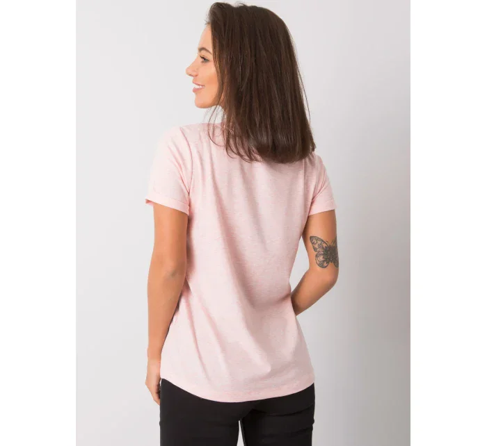 Tričko RV TS model 14828724 světle růžová - FPrice Tričko RV TS model 14828724 světle růžová - FPrice