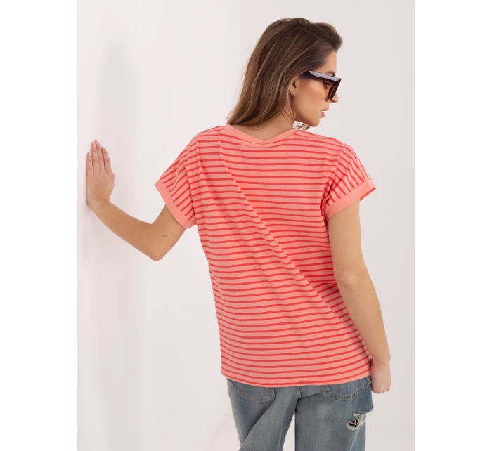 T shirt RV TS model 22020718 brzoskwiniowy - FPrice