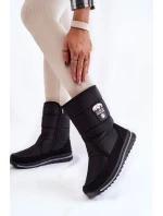 Dámske snežnice so zipsom Progress PROGJ-21-09 Black Dámske snežnice so zipsom Progress PROGJ-21-09 Black