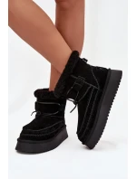 Snehové topánky model 218522 Krok vo veľkom štýle