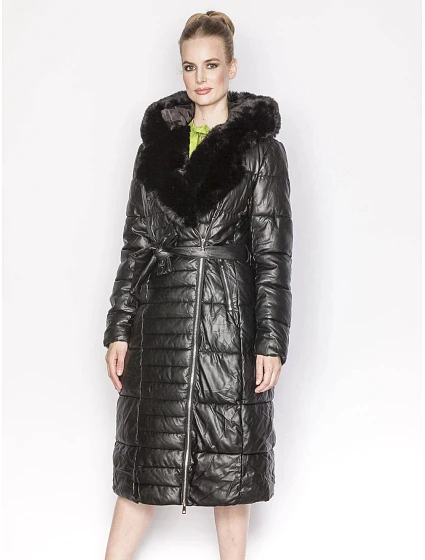KURTKA DAMSKA Z  CZARNA model 21244280 - Ann Gissy
