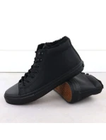 Pánské černé zateplené kotníkové tenisky model 21905111 - Big Star