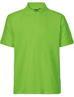 O Pánské piqué polo z bio bavlny lime model 22503694 - Neutral O Pánské piqué polo z bio bavlny lime model 22503694 - Neutral