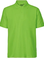 Neutral O 20080 Pánske polo tričko z bio bavlny 77.2080 limetková