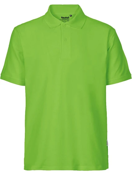 Neutral O 20080 Pánske polo tričko z bio bavlny 77.2080 limetková Neutral O 20080 Pánske polo tričko z bio bavlny 77.2080 limetková