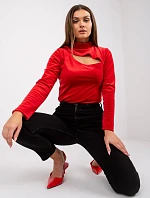 Blúzka DHJ BZ 6561.09P červená