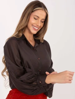 Koszula IT KS model 21782552 ciemny brązowy - FPrice