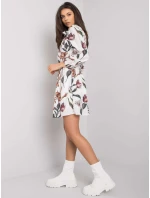 Šaty RO SK E01.49P biela zelená