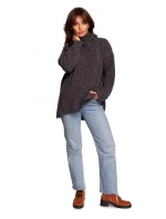 Mikina s rolákom a pulóvrom BK086 - BeWear Mikina s rolákom a pulóvrom BK086 - BeWear