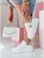 Dámske tenisky na platforme KITNOT gold FashionStreet ZY0920