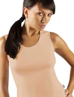 Béžová dámska košieľka Emili Sara XXL-XXXL