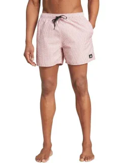 Adidas Pruhované klasické plavecké šortky M IX9677