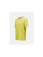 Pánské tričko PEAK PERFORMANCE M Wool-Blend Shortsleeve, žlutá barva Pánské tričko PEAK PERFORMANCE M Wool-Blend Shortsleeve, žlutá barva