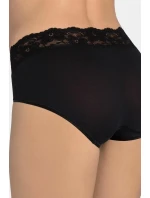 Sloggi model 18465053 Romance Midi kolor:0004black - Triumph Sloggi model 18465053 Romance Midi kolor:0004black - Triumph