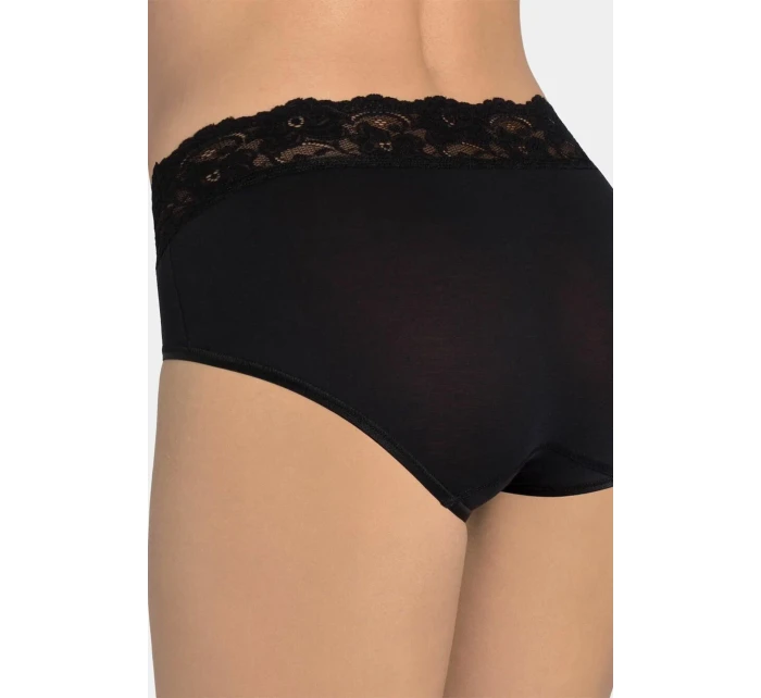 Sloggi model 18465053 Romance Midi kolor:0004black - Triumph Sloggi model 18465053 Romance Midi kolor:0004black - Triumph