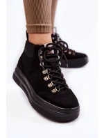 Botki Trapery Cross Jeans KK2R4074C Czarne