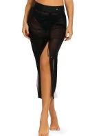 Dámska plážová sukňa Dancing 9 DAN09-19 Black - Self