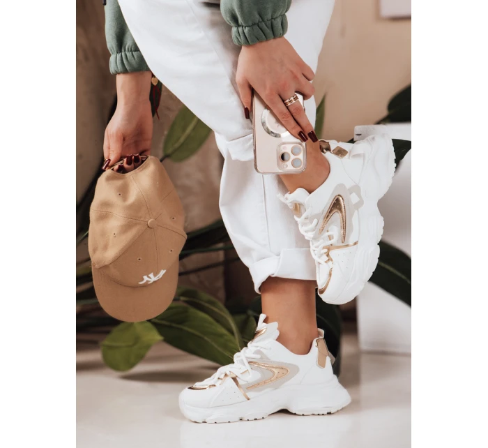 Dámske tenisky SPARKGLAM white FashionStreet ZY0635 Dámske tenisky SPARKGLAM white FashionStreet ZY0635