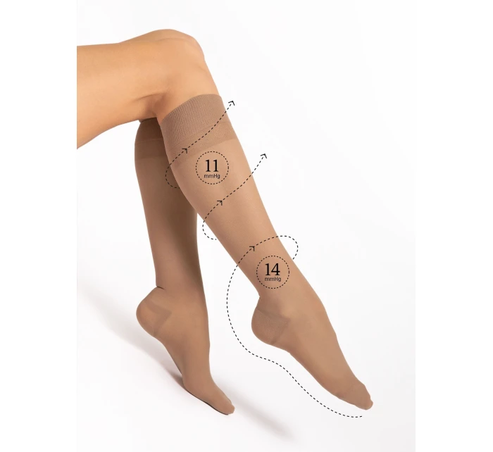 Podkolenky Fiore M 2107 Travel 30 den