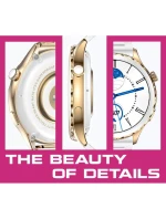 Dámské chytré hodinky Gold + Strap Pink model 21804967 - RUBICON Dámské chytré hodinky Gold + Strap Pink model 21804967 - RUBICON