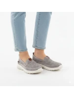 Dámske kožené ažurové topánky sivej farby eVento 9802 Dámske kožené ažurové topánky sivej farby eVento 9802