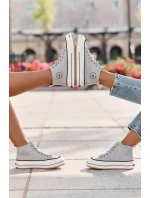 Zateplené Dámské Tenisky Na Platformě Eko Kůže Big Star model 21669567 Modré - Big Star Shoes